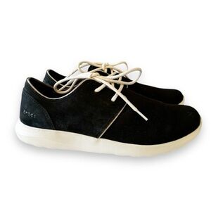 Clarks‎ Kinsale Lace Up Loafers Men’s Size 10 Triple Comfort Insole Black Shoes